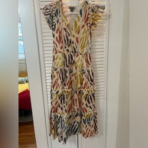 Tiered maxi dress